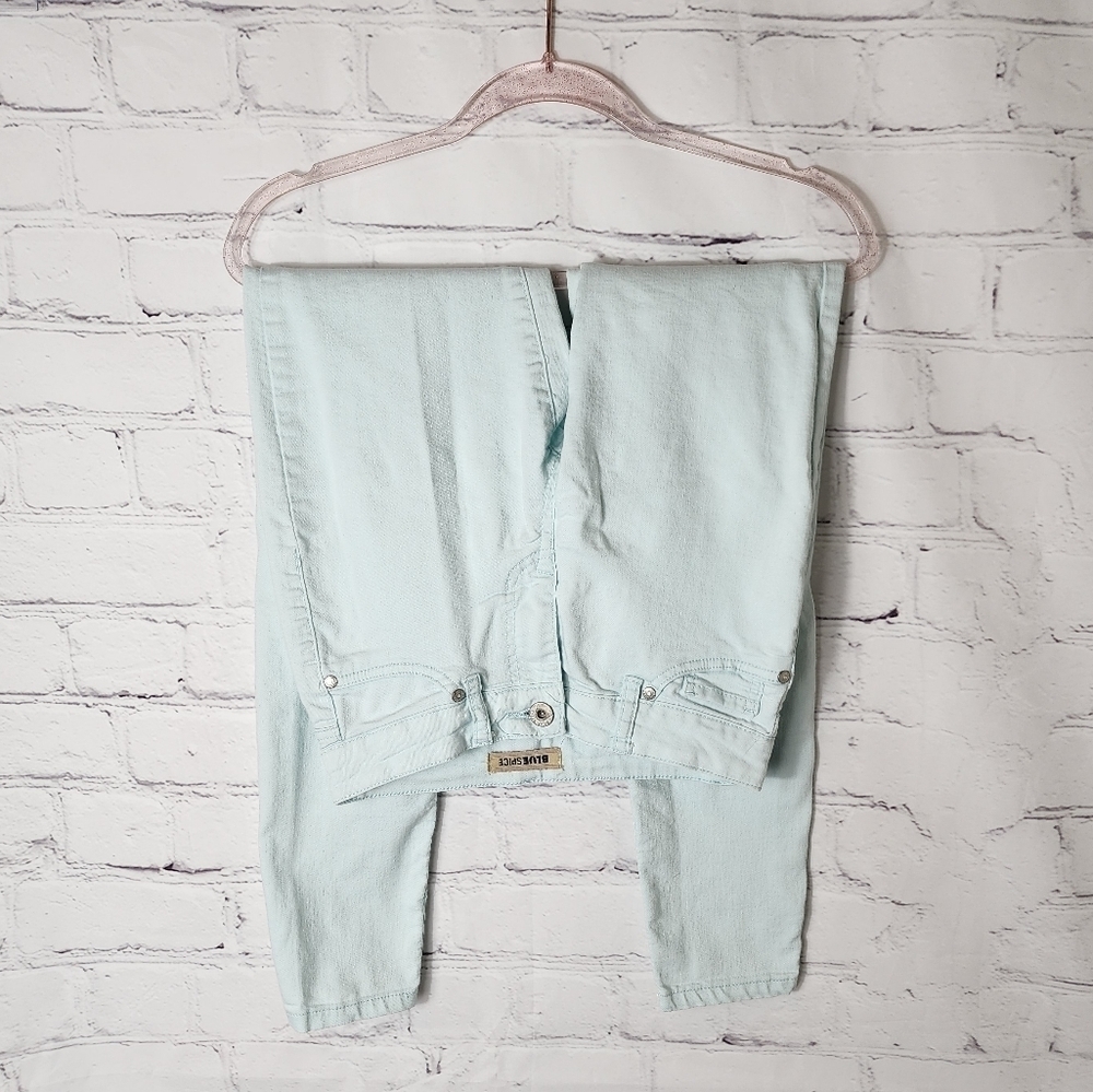 Blue Spice mint jeans size 3